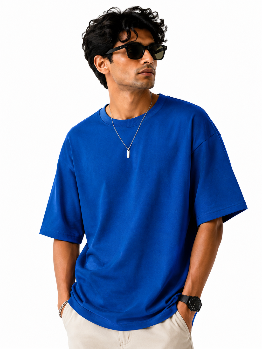 PLAIN OVERSIZED T-SHIRT